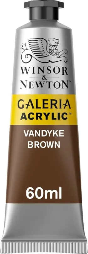2120676 Winsor & Newton And Galeria Acrylic Color 2 Fl Oz Pack Of 1 Vandyke Brown