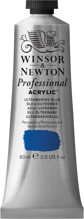 2320664 Winsor & Newton And Professional Acrylic 2 Fl Oz Pack Of 1 Ultramarine Blue