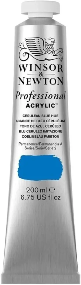 2337139 Winsor & Newton And Professional Acrylic 1 Count Pack Of Cerulean Blue Hue