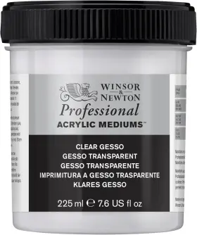 3040859 Winsor & Newton And Professional Acrylic 7.6 Fl Oz Pack Of 1 Clear Gesso