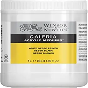 3054948 Winsor & Newton And Galeria Acrylic 33.8 Fl Oz Pack Of 1 White Gesso Primer