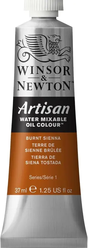 Win1514074 Winsor & Newton And Artisan Water Mixable 1.25 Fl Oz Pack Of 1 Burnt Sienna