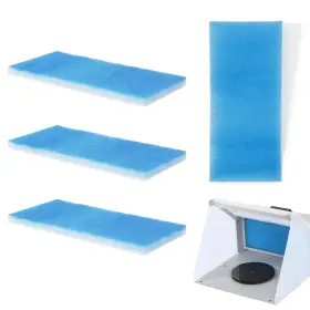 Wp233 Wisepro 4 Pcs Airbrush Spray Booth Filter 2 Layer Paint Filters Re