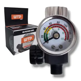 Ara1 Wtp Tools Spray Paint Gun Air Pressure Regulator With Gauge To 140 Psi - Ai