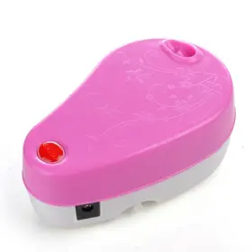 X-cpr-31-010-12 Xcceries Portable Mini Airbrush Air Compressor With Hose Oil-less Holder Makeup Tattoo Hobby #2