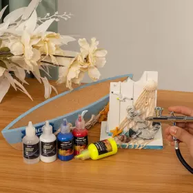 Xdovet 313046470417 24 Colors Airbrush Paint Set 30 Ml/1 Oz With Thinner And Cleaner Ready To Spray #2