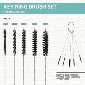 Xdovet 774205943720 Airbrush 13 Piece Cleaning Kit - Clean Pot Glass Cleani #3