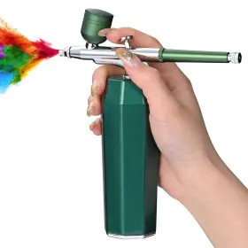 Ys-air-31-029-001 Yessources Auto Airbrush Kit With Compressor Rechargeable Handheld Spray Gun 0.4mm Nozzle