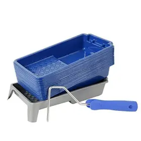 Yuchuanggongjuyouxiangongsi 767159837498 Paint Tray 4 Inch Roller Pack With Liners Small 22 #2