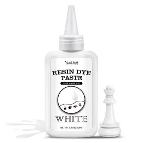 Y0102 Yumcraft White Epoxy Resin Pigment Paste - 4.5oz Concentrated Black Dye