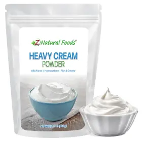 Z Natural Foods 793888826946 Heavy Cream Powder - 1 Pound Pack Of White