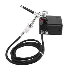 Zerodis 736077310239 Airbrush Kit Compressor Air Brush Mini Art Painting Gun Sprayer Beauty Ar