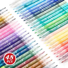 Zp1225-48 Zeyar Acrylic Paint Pens Expert Of Rock 1 Count Pack 48 Full Colors