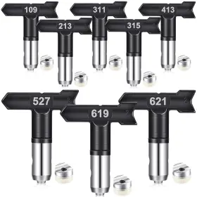 Sprayer-02 Zhengmy 8 Pcs Spray Tips For Paint Reversible Airless Nozzles Machine Part Guns