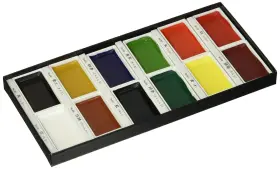 Zig Mc20/12v/ho Kuretake Gansai Tambi 12-color Painting Set 1 Count Pack Of 12 Colors