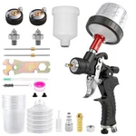 Mini Touch Gun Air Paint Sprayer With 0.8/1.0MM Nozzle 125/200CC Cup. Fixed Price $30.39.