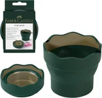 Clic & Go Artist Water Cup, Dark Green -friendly Collapsible Brush Cleaner Too. Fixed Price $17.95.