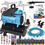 Master Airbrush Super Cool Runner Dual Fan Compressor Tank 3 6PAINT. Fixed Price $199.99.