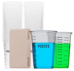 Disposable Epoxy Resin Mixing Cups With Measurements (20-PACK) Pixiss .... Fixed Price $17.21.