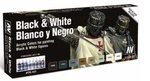 Vallejo 70151 Black & White Model Color Acrylic Paints (set Of 8). Fixed Price $28.42.