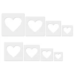 Stencil, 8 Pcs Different Size Stencils, Template .... Fixed Price $11.79.