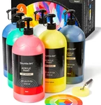 Colors Acrylic Paint Set, 69OZ/2040ML Large Capacity Pump Bottles, Rich Pigmen. Fixed Price $149.99.
