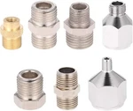 Professional 7PCS Airbrush Adaptor Kit Fitting Connector Set For Silver. Fixed Price $12.94.