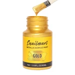 Snailmart Acrylic Paint Metallic Gold 2.7 Fl Oz (pack Of 1), GLOW-80ML. Fixed Price $11.75.