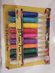 New! Scribbles 3D Fabric Paint Pens 10-PACK Assorted Colors Writer Tip. Fixed Price $12.99.