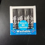 Kwik Stix Black, 12 Solid Tempera Paint Sticks, Quick Drying Replacements. Fixed Price $12.50.