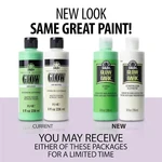 Folkart Glow The Dark Acrylic Paint Set 8 Oz Neutral Color. Fixed Price $10.95.