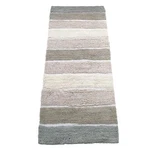 Chardin Home Cordural Stripe Bath Rug Runner With Skid Resistant Latex Spray. Fixed Price $45.49.