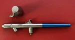 Vintage Badger Model 150 Double Action Bottom Feed Airbrush Not Tested. Fixed Price $25.00.