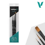 Vallejo Precision Series Starter Set (3) - Hobby And Model Paint Brush. Fixed Price $19.28.