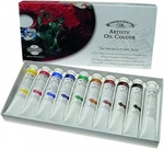 Artists' Oil Colour Paint Introductory Set, Ten 21ML Tubes, Crimson,yellow,green. Fixed Price $248.47.
