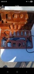 Vintage Testor Aztek Airbrush Set A4709 Walnut Box. Fixed Price $100.00.