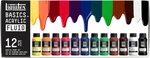 Liquitex Basics Acrylic Fluid Paint 12-COLOR Set. Fixed Price $112.36.