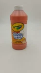 Crayola Washable Finger Paint - Orange (16 Oz), Toddler For Arts & Crafts. Fixed Price $18.16.