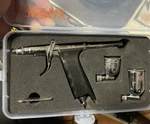 Sparmax GP-50 Side Feed Pistol Grip Spray Gun (airbrush). Fixed Price $99.00.