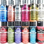 Craft Paint Metallic Glitter Pearl Folkart Multi-surface 2OZ Pick Any Color. Fixed Price $9.95.