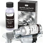 Nicpro Liquid Silver Leaf Paint Kit (2 1OZ/30ML), Metallic Acrylic. Fixed Price $14.20.