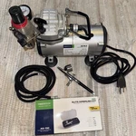 Timbertech Airbrush Compressor AS18-2 With AG-130 Elite. Fixed Price $40.00.