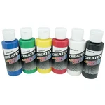 Createx 2 Oz Set Of 6 Opaque Colors. Fixed Price $50.27.
