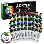 U.s. Art Supply 36-COLOR Acrylic Set Professional For Canv.... Fixed Price $27.59.