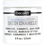 Decoart Satin Enamels Acrylic Paint, 8 Fl. Oz (pack Of 1), Pure White. Fixed Price $10.61.