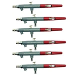MIL-6P Paasche Airbrush Pack Double Action Internal Mix Siphon Feed. Fixed Price $362.46.