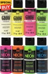 Neon Glow Acrylic Paint Set, 2 Oz, 8 Fl. Fixed Price $37.11.