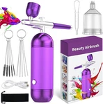 Portable Compressor Airbrush Paint Spray Gun Nail Art Tattoo Kit. Fixed Price $20.49.