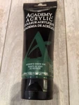 Academy Acrylic Paint 200ML Tube Hooker's Green Hue Gloss Finish C105P200. Fixed Price $16.88.