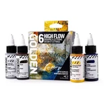 High Flow Acrylics By Golden, Drawing & Lettering Set, 6 Colors, Pr.... Fixed Price $39.67.